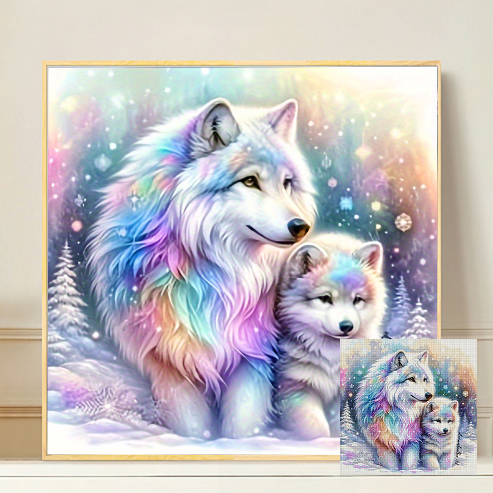 Photo Mosaic Print - طقم كامل للرسم بالماس على شكل