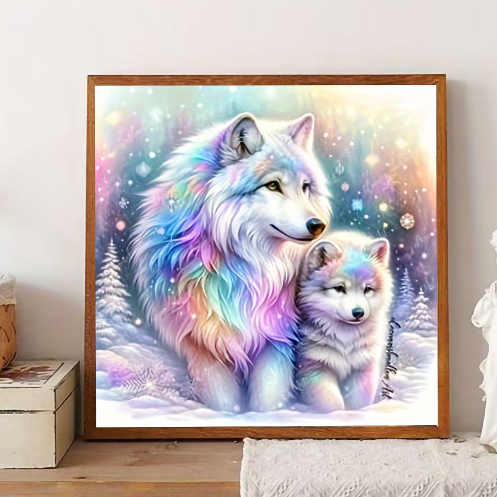 طقم كامل للرسم بالماس على شكل  - مراجعة Photo Mosaic Print وسعره