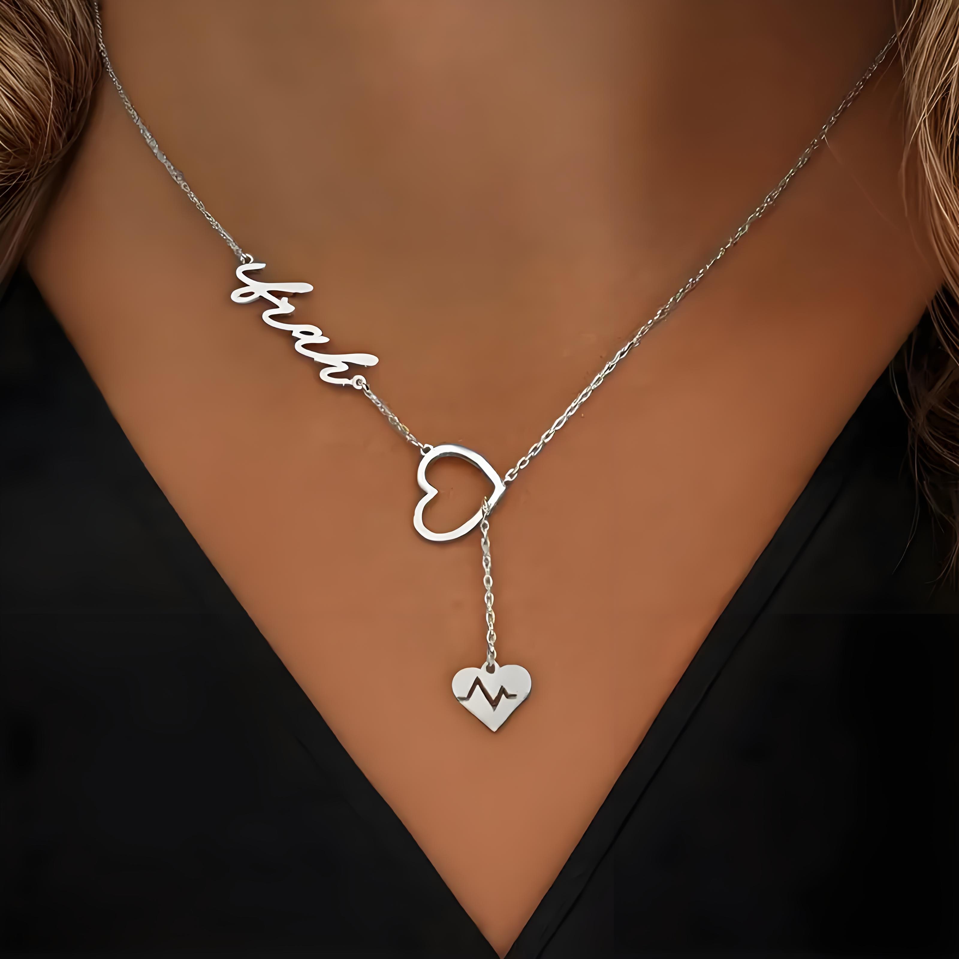 شخصية زوجين ضربات القلب اسم قل - مراجعة Birth Flower Necklace وسعره
